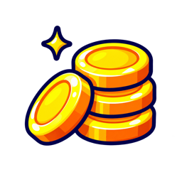 Gold coin stack